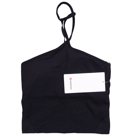 lululemon athletica Tops - New Lululemon Size 0 Align T Strap Tank BLK Black Shelf Bra Nulu $68